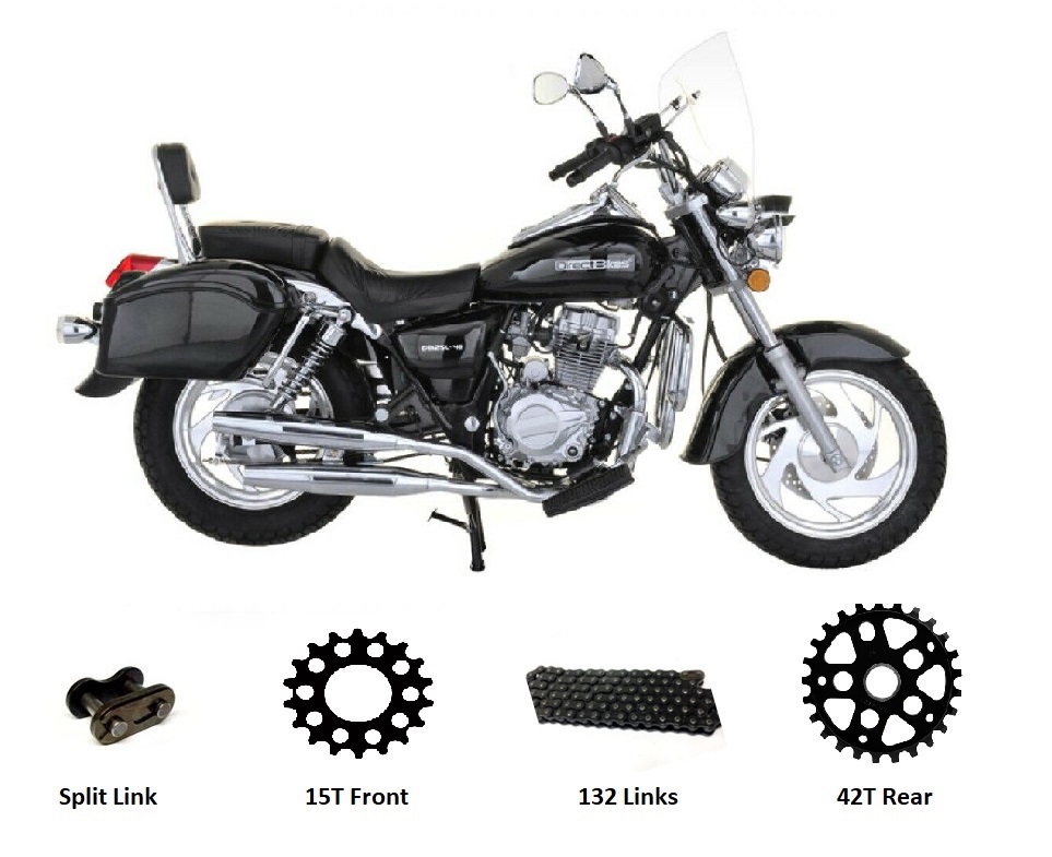 Chain & Sprockets Set Cruiser